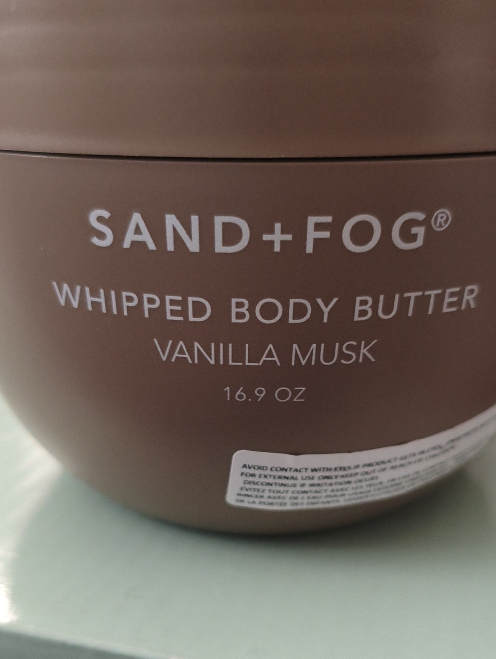 Sand + Fog Vanilla Musk Whipped Body Butter 16.9 oz